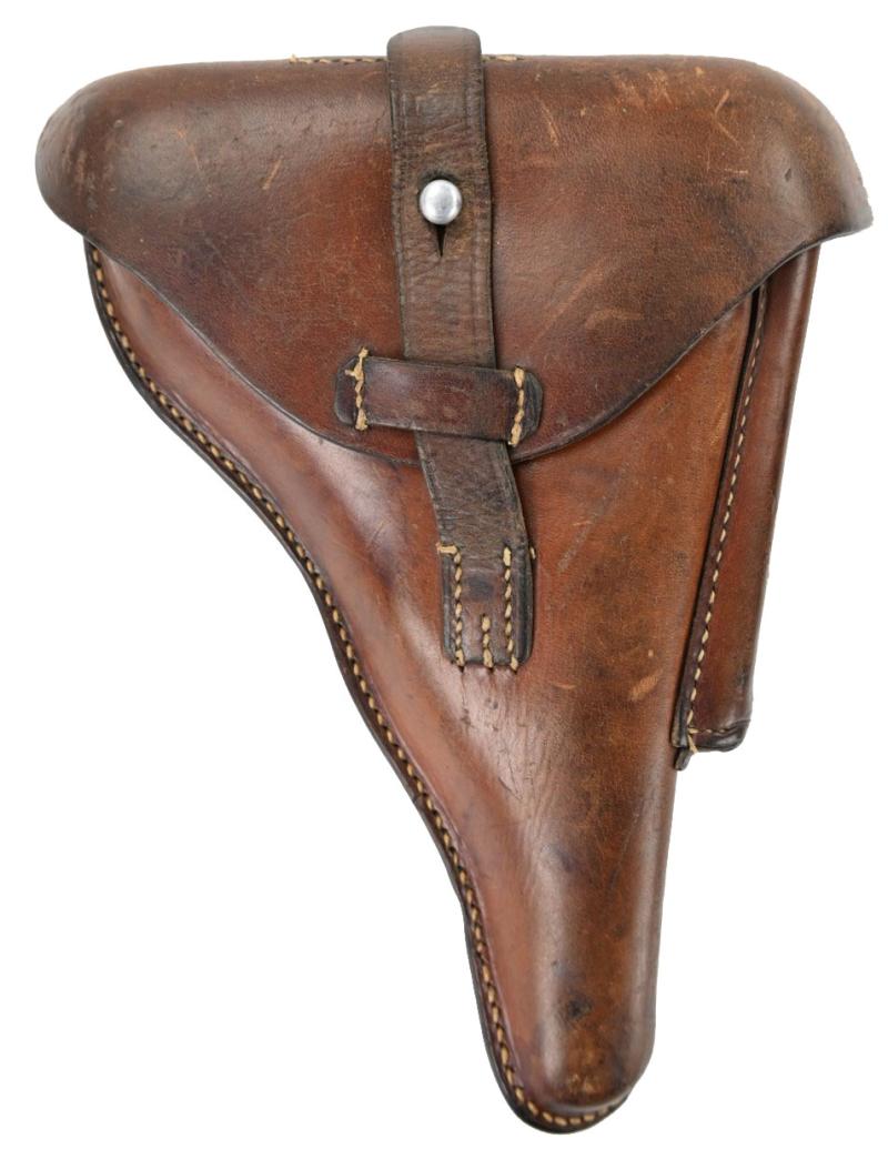 German P08 Polizei Brown Leather Holster 1941