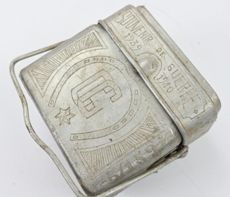 French WW2 POW Marked Canteen