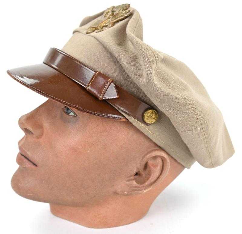 US WW2 Officer's Crusher Visor Cap