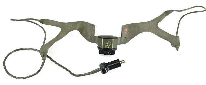 US WW2 T-45 Troath Microphone