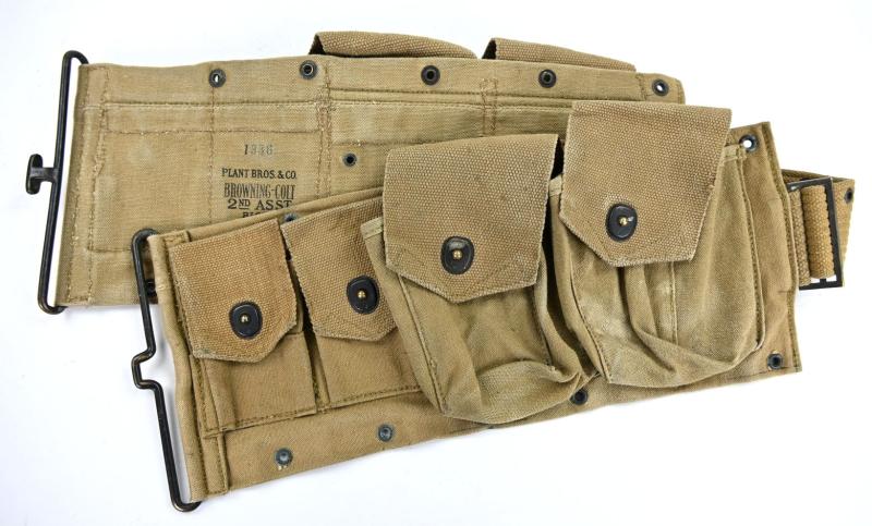 US WW1 BAR Assitent Belt (Browning Automatic Rifle)