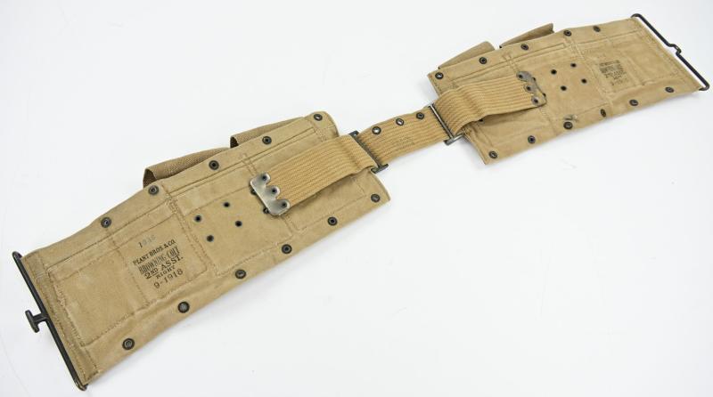 US WW1 BAR Assitent Belt (Browning Automatic Rifle)