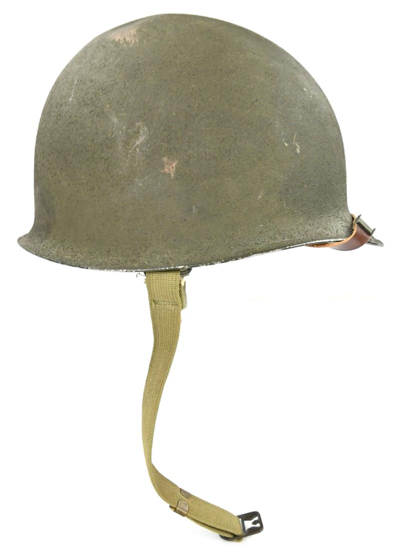 US WW2 M1 Fixed Bale Combat Helmet