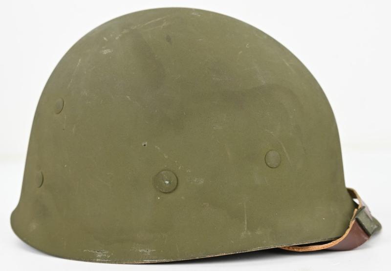 US WW2 M1 Fixed Bale Combat Helmet