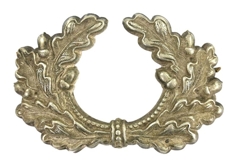 German WH Officer's Visor Cap Cocarde Wreath