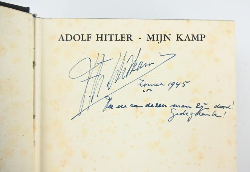 Dutch Adolf Hitler Mein Kampf (Mijn Kamp) Book