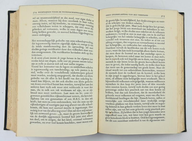 Dutch Adolf Hitler Mein Kampf (Mijn Kamp) Book
