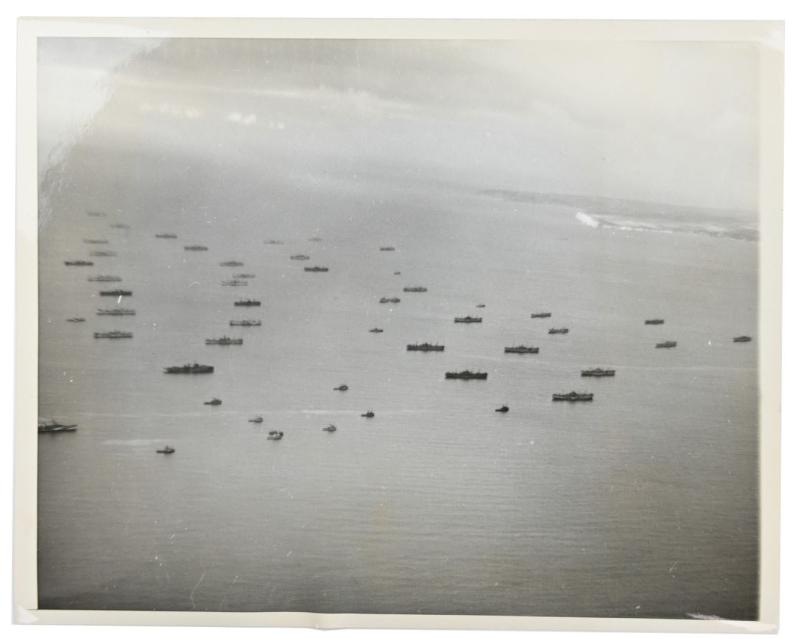 US WW2 D-Day Press Photo 6 June 1944