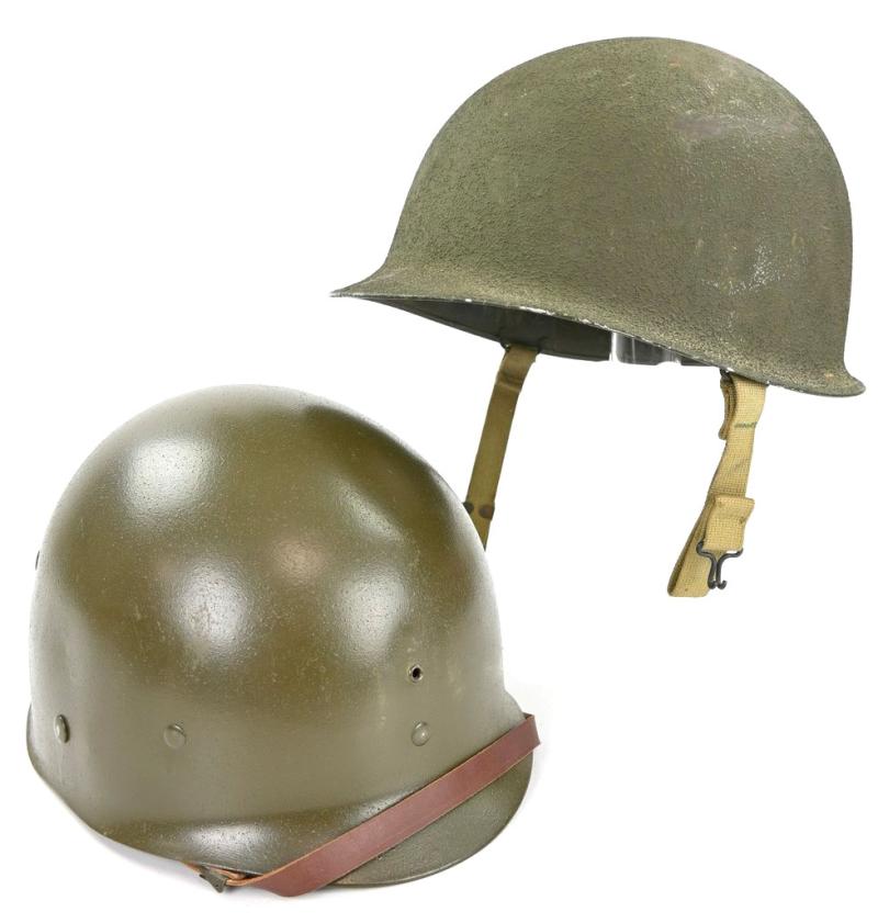 US WW2 M1 Fixed Bale with Saint Clair Helmet Liner
