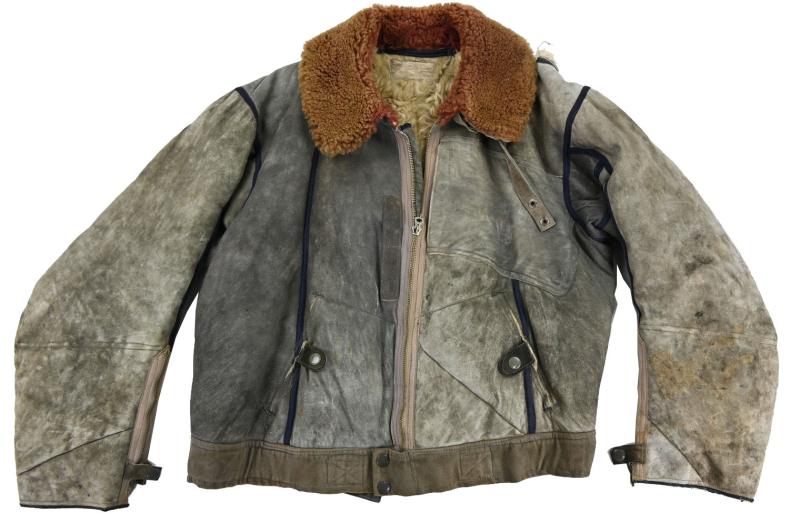 German LW suede winter 'Channel' flying jacket