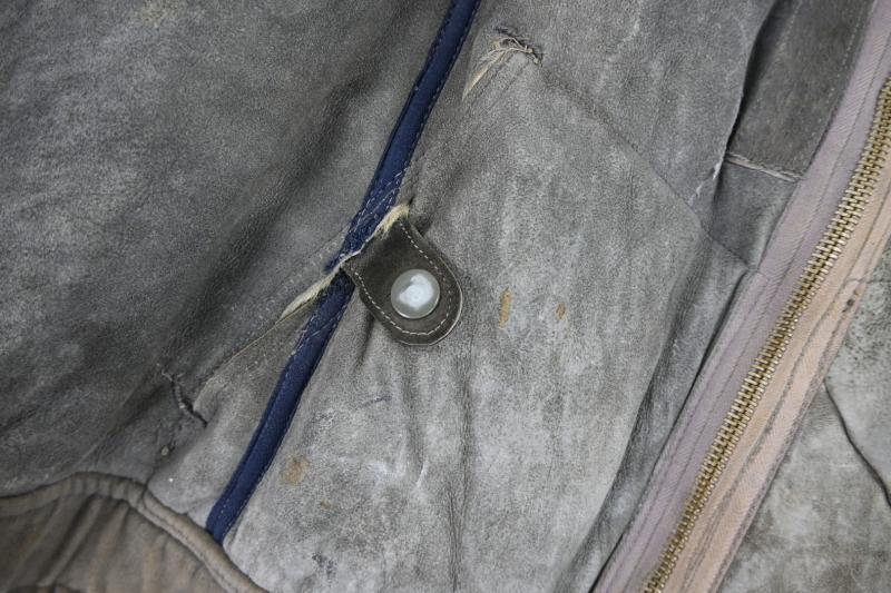 German LW suede winter 'Channel' flying jacket