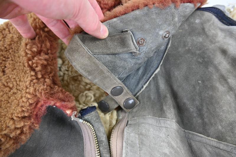 German LW suede winter 'Channel' flying jacket