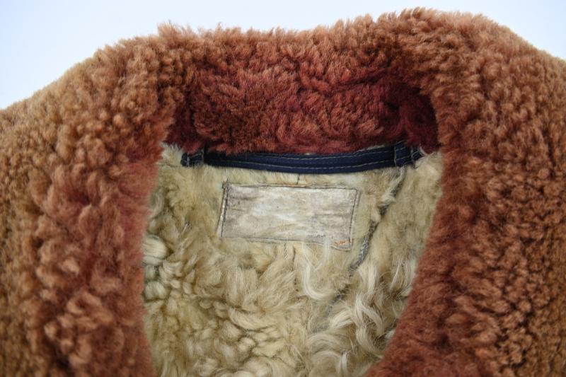 German LW suede winter 'Channel' flying jacket