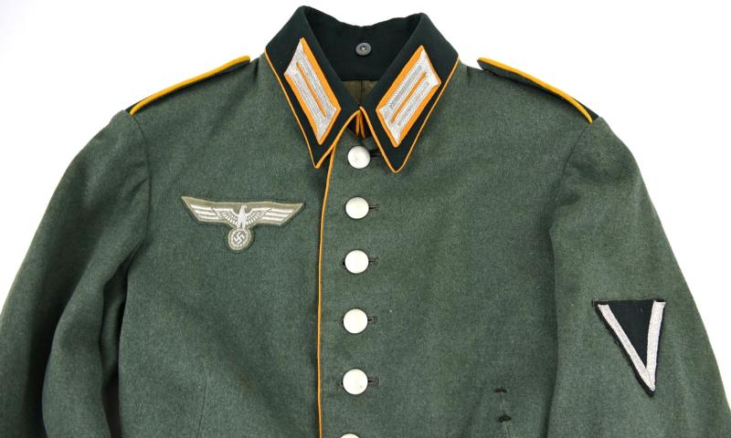 German WH EM/NCO Cavalry Parade Dress 'Kavallerie-Schützen Regiment 6'