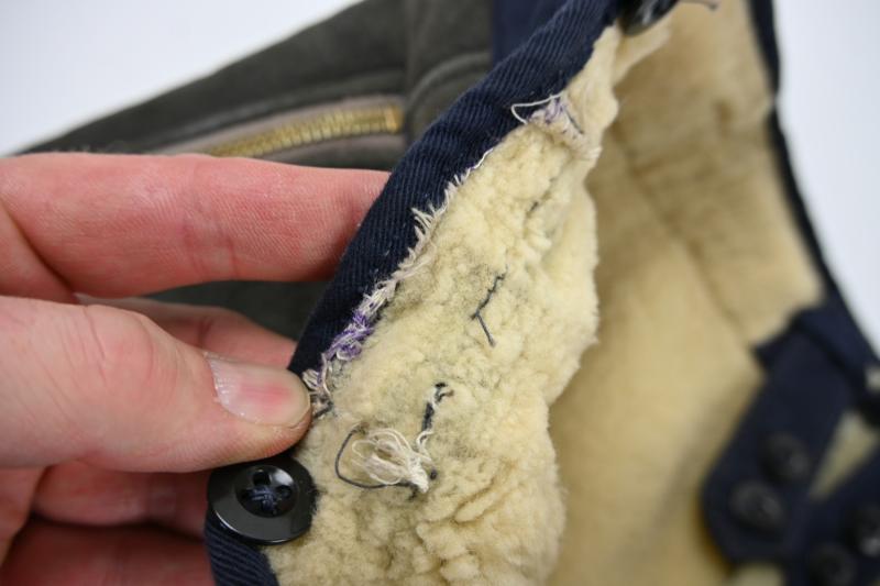 German LW Suede 'Channel' Trousers