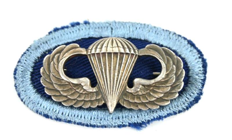 US WW2 101st AB/ 502nd PIR Jumpwing & Oval