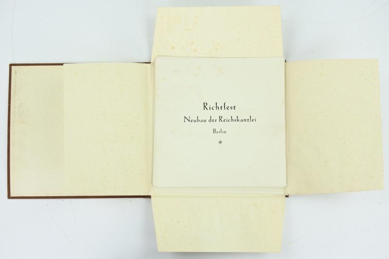 German Third Reich Richtfest 'Neubau der Reichskanzlei'