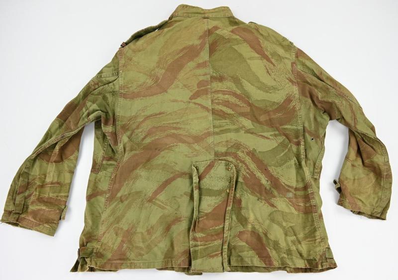 French 1950's Indochina Lizard Camouflage Tap 47/56 Airborne Jacket
