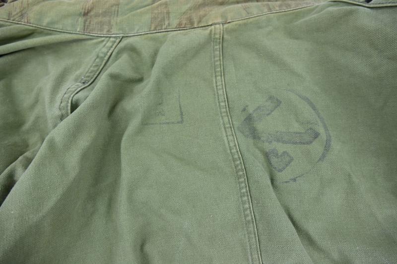 French 1950's Indochina Lizard Camouflage Tap 47/56 Airborne Jacket