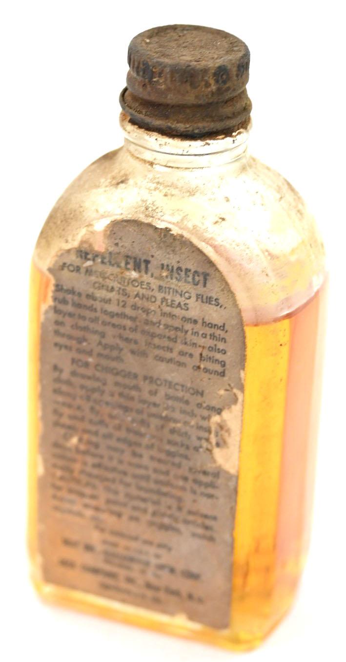 US WW2 Bottle of Insect Repellent