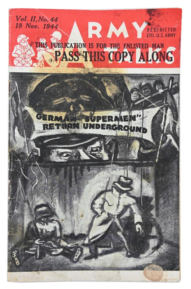 US WW2 Army Talks Booklet Nov.18, 1944