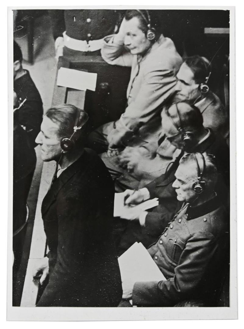 Allied Nuremberg War Trails Picture 'Ernst Kaltenbrunner'