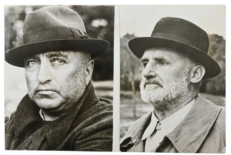 Allied Press 'Mug-Shot' Picture of Nuremberg Trail Members