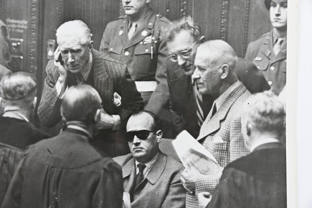 Allied Nuremberg War Trail Press Photo