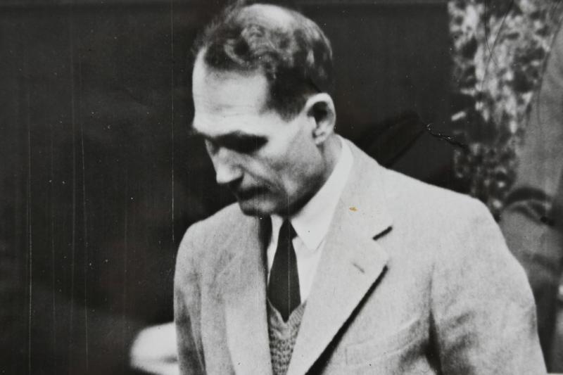 Allied Nuremberg War Trails Picture 'Rudolf Hess'