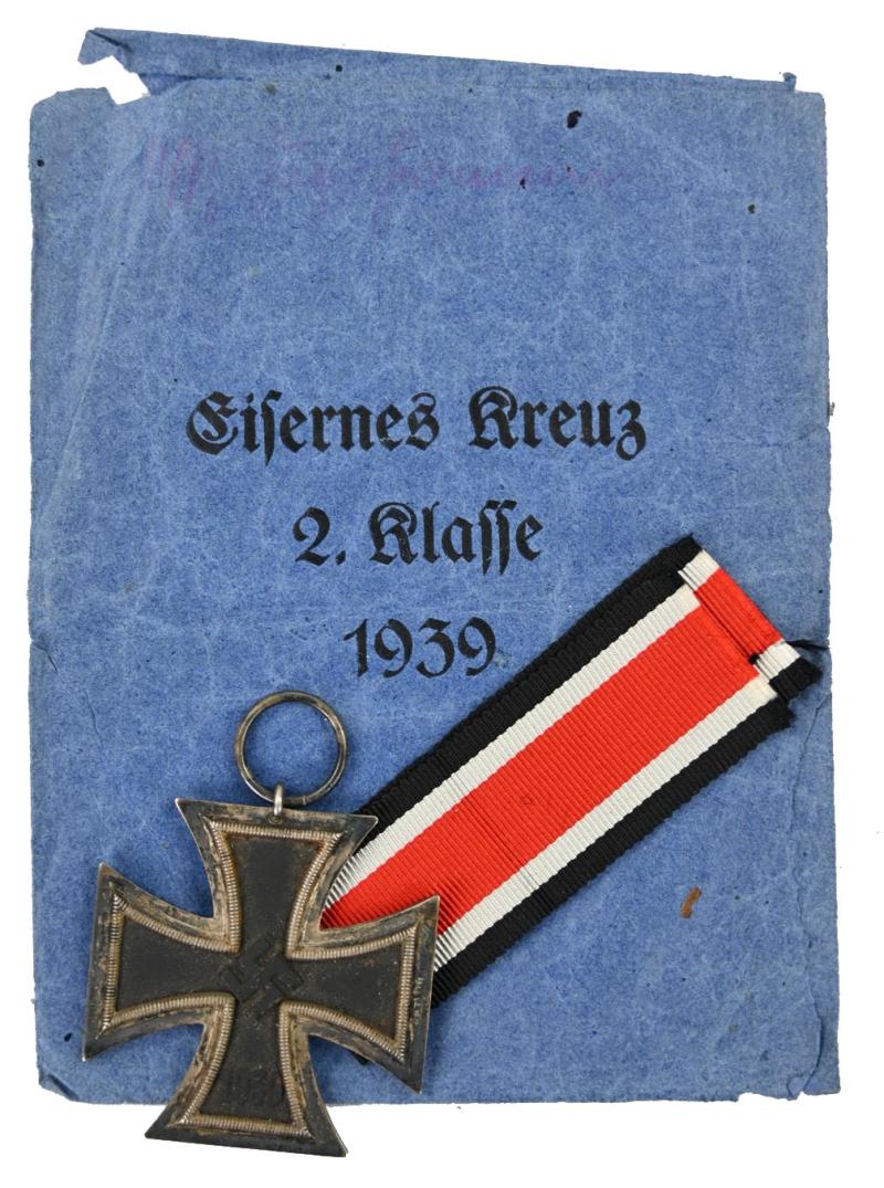 German Iron Cross 2nd Class with Bag