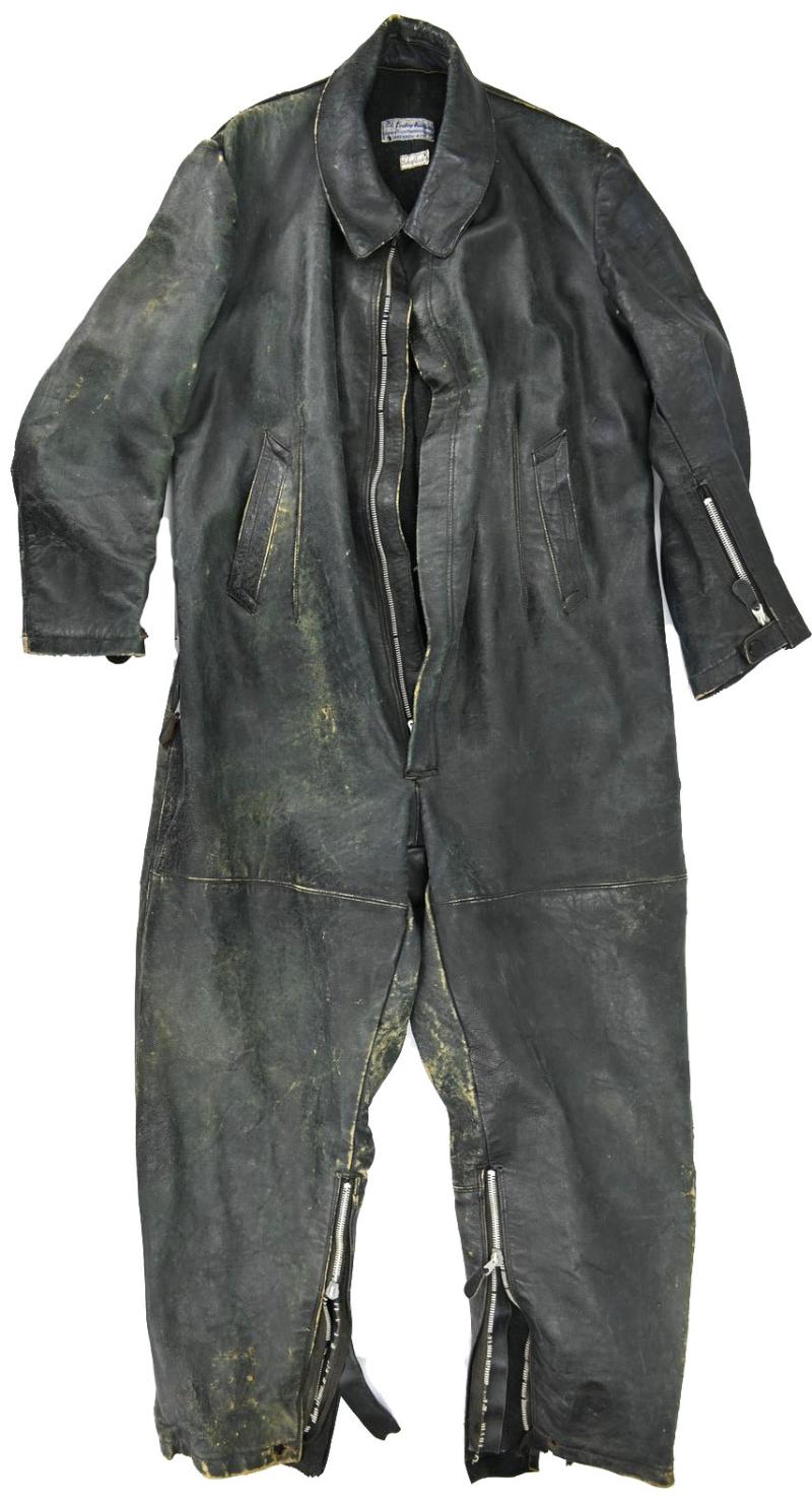 German KM Leather Coverall