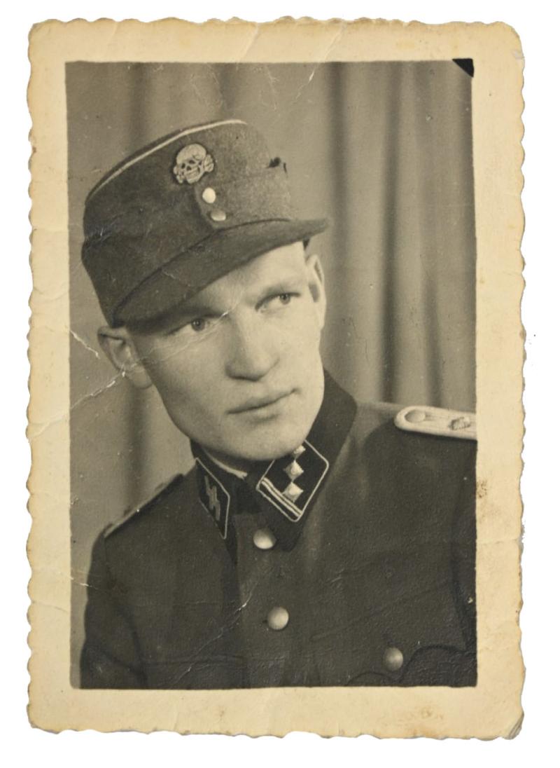 German Waffen-SS Officer Portrait Picture