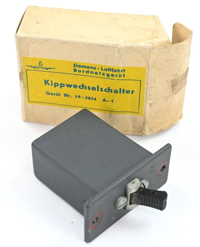 German LW Toggle Change Switch in Box
