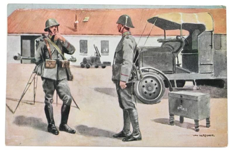 Dutch pre-WW2 Postcard