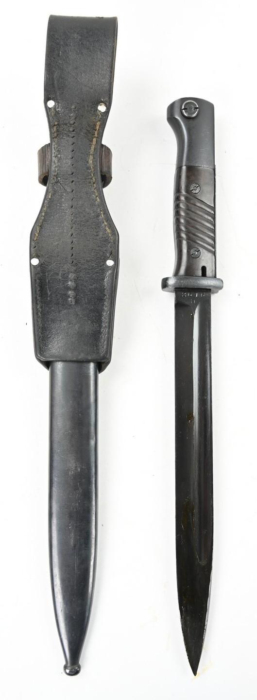 German WH K98 Mauser Bayonet with Frog