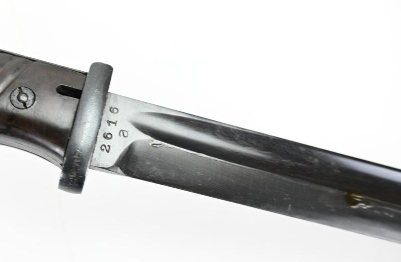 German WH K98 Mauser Bayonet with Frog