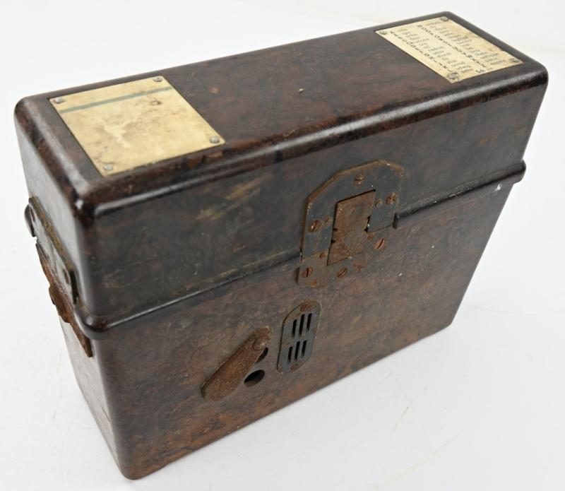 German WH FF33 Field Telephone Case