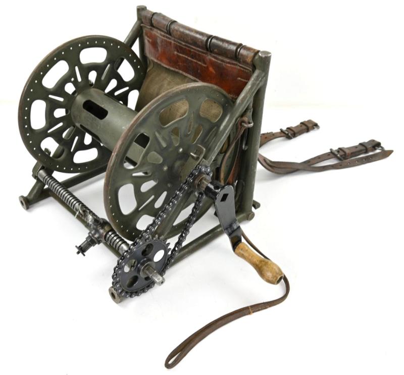 German WH Signalman's Backpack Cable Layer