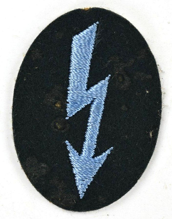 German WH Signal Troops Sleeve Patch