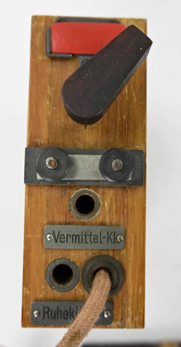 German WH Signal Troops 1 Line Switchboard in Pouch