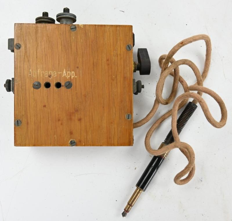 German WH Signal Troops 1 Line Switchboard in Pouch