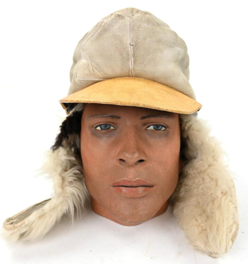 German LW White Winter Fur Cap