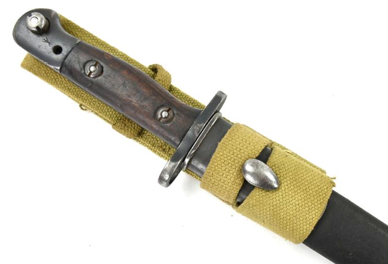 British M-1907 SMLE Bayonet with Frog