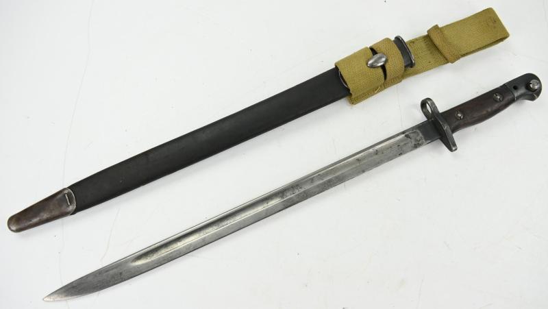 British M-1907 SMLE Bayonet with Frog