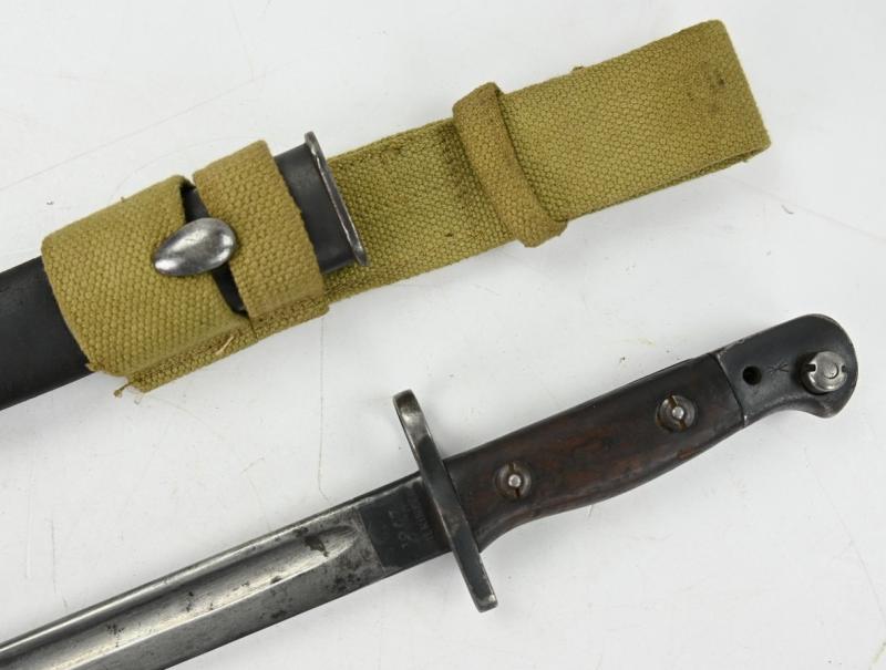 British M-1907 SMLE Bayonet with Frog