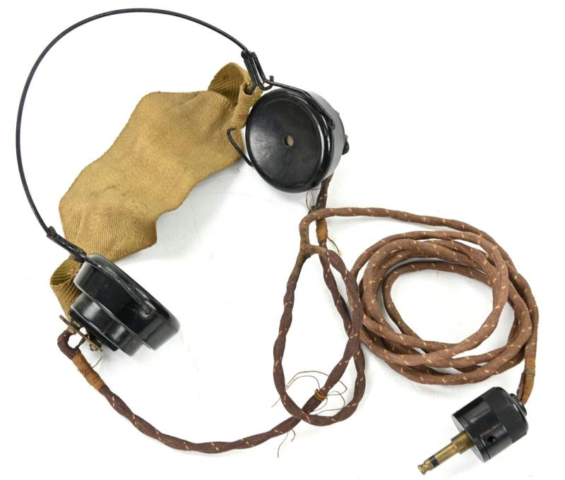 British WW2 Wireless 38 Headphone DRL No.5 1944