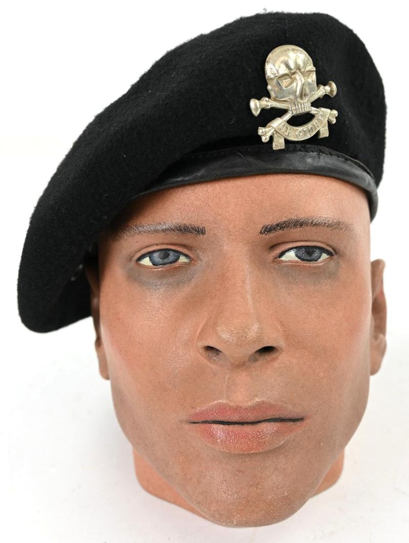 British WW2 17th Lancers Tank Regiment Beret 1944