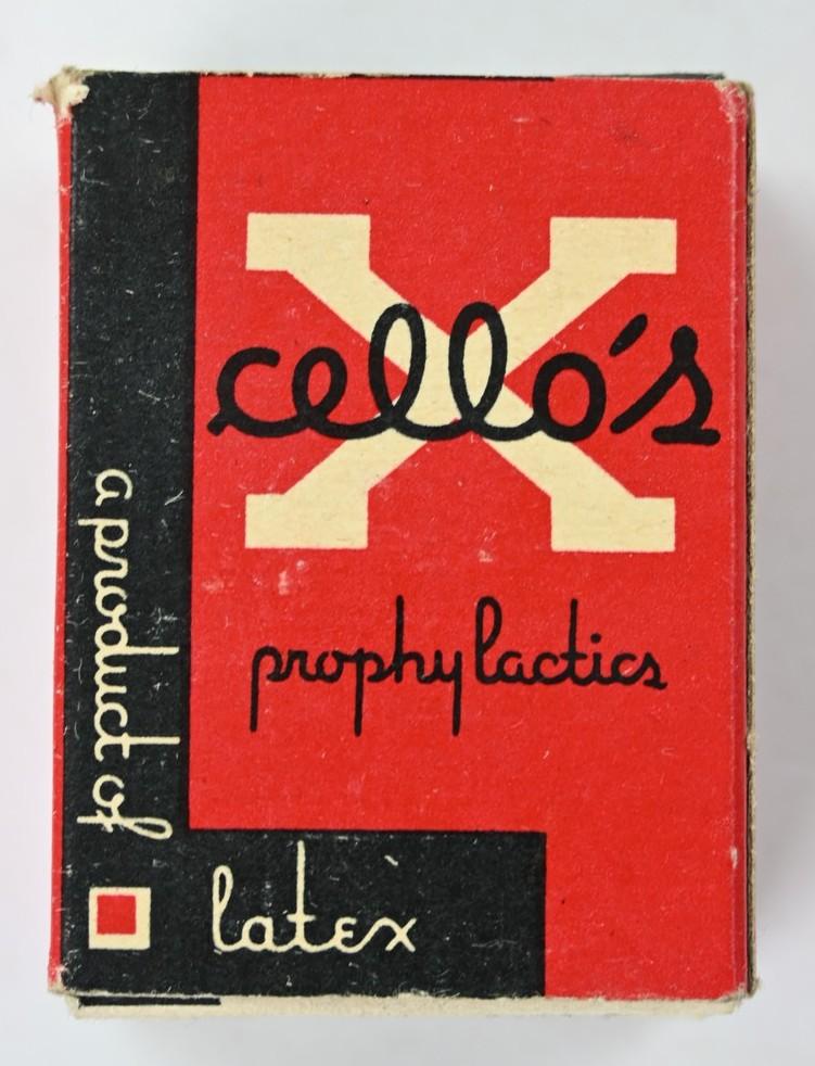 US WW2 X-Cello's Condom Package of 4