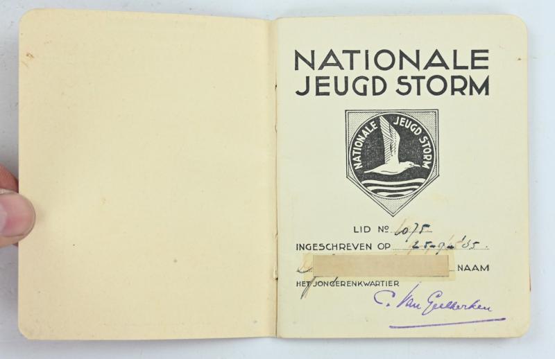 Dutch NJS 'Nationale Jeugdstorm' Pocket Booklet