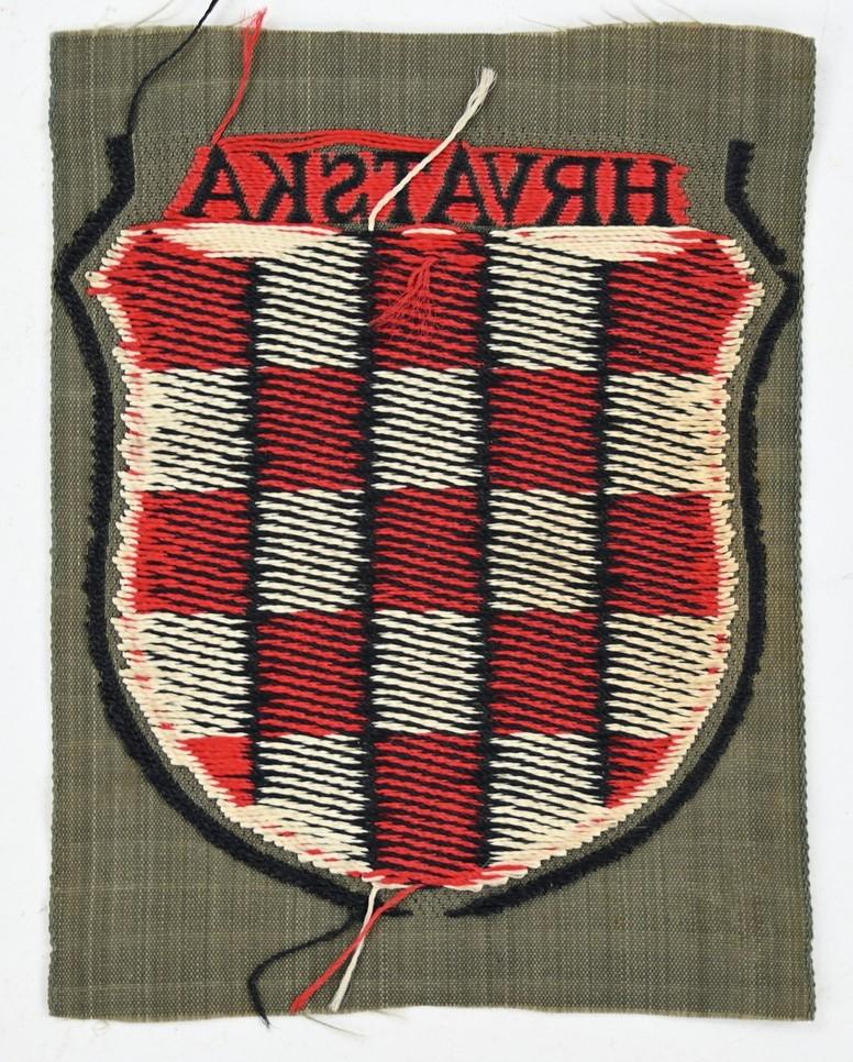 German WH 'Kroatian' Volunteer Sleeve Shield